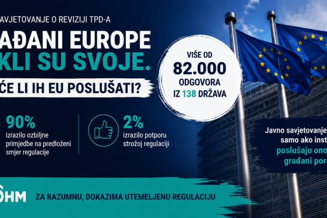 Više od 90 % sudionika reklo je “ne”. Hoće li ih Europska komisija poslušati?